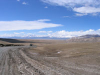 Дорога на Торугартский перевал